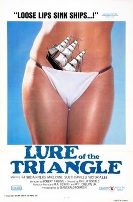 Lure of the Triangle movie poster (1977) Mouse Pad MOV_a70ea7ba