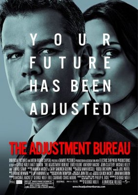 The Adjustment Bureau movie poster (2010) poster with hanger
