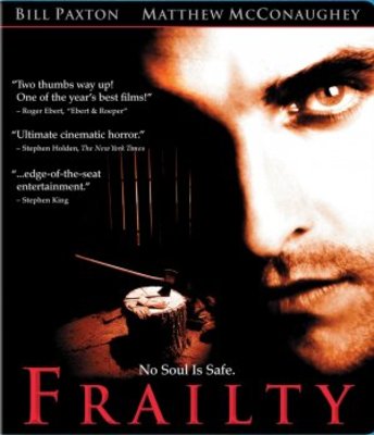 Frailty movie poster (2001) wood print