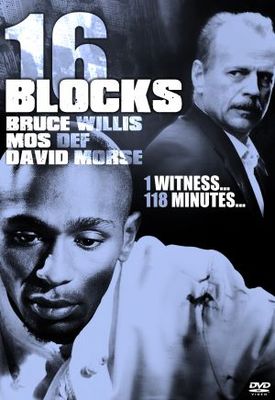 16 Blocks movie poster (2006) wooden framed poster