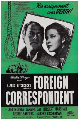Foreign Correspondent movie poster (1940) t-shirt