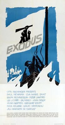 Exodus movie poster (1960) poster with hanger