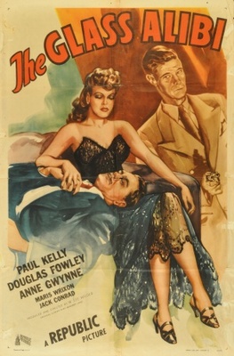 The Glass Alibi movie poster (1946) pillow