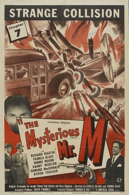 The Mysterious Mr. M movie poster (1946) pillow
