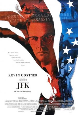 JFK movie poster (1991) wooden framed poster