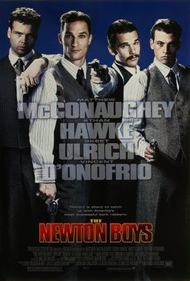 The Newton Boys movie poster (1998) mouse pad