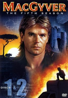 MacGyver movie poster (1985) canvas poster