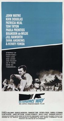 In Harm's Way movie poster (1965) canvas poster