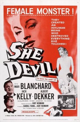 She Devil movie poster (1957) Poster MOV_a7bffede
