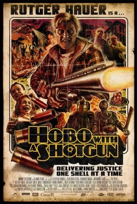 Hobo with a Shotgun movie poster (2011) hoodie