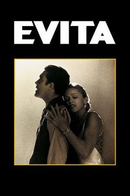 Evita movie poster (1996) pillow