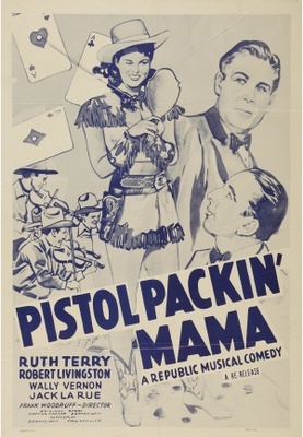 Pistol Packin' Mama movie poster (1943) Mouse Pad MOV_a7d78eac