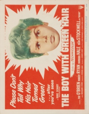 The Boy with Green Hair movie poster (1948) pillow