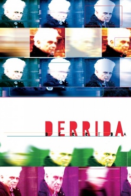 Derrida movie poster (2002) canvas poster