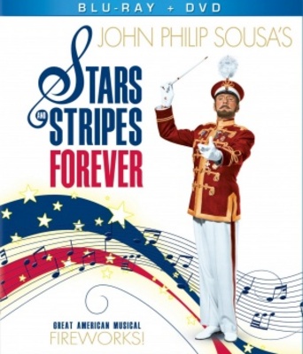 Stars and Stripes Forever movie poster (1952) wooden framed poster