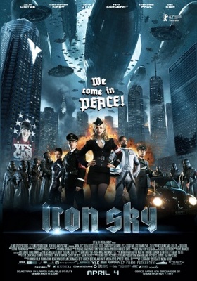 Iron Sky movie poster (2012) wood print