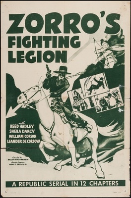 Zorro's Fighting Legion movie poster (1939) mug