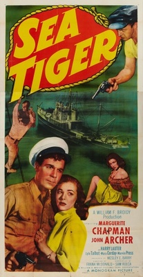 Sea Tiger movie poster (1952) poster with hanger