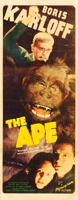 The Ape movie poster (1940) pillow