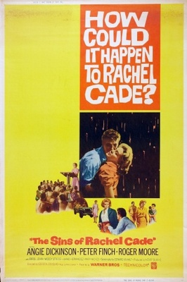 The Sins of Rachel Cade movie poster (1961) canvas poster