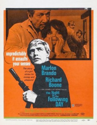 The Night of the Following Day movie poster (1968) Stickers MOV_a8762b4d