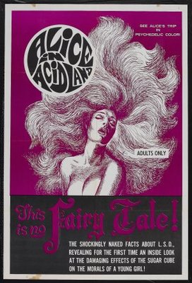 Alice in Acidland movie poster (1968) poster with hanger