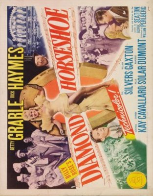 Diamond Horseshoe movie poster (1945) wooden framed poster