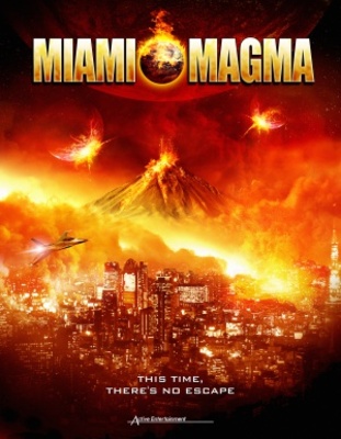 Miami Magma movie poster (2011) pillow