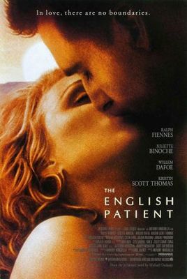 The English Patient movie poster (1996) canvas poster