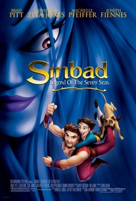 Sinbad: Legend of the Seven Seas movie poster (2003) t-shirt
