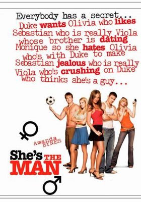 She's The Man movie poster (2006) poster with hanger