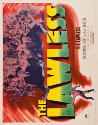The Lawless movie poster (1950) Stickers MOV_a90fd29c