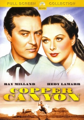 Copper Canyon movie poster (1950) metal framed poster