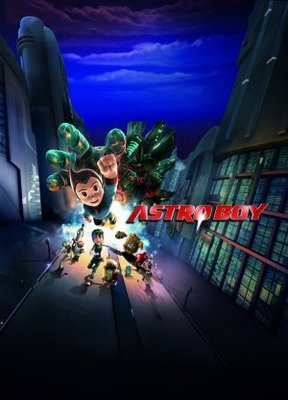 Astro Boy movie poster (2009) metal framed poster