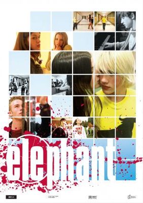 Elephant movie poster (2003) pillow