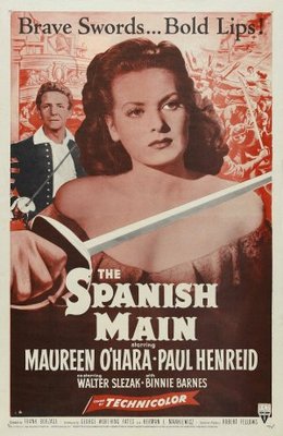 The Spanish Main movie poster (1945) Stickers MOV_a9342a83