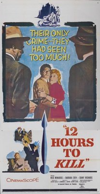Twelve Hours to Kill movie poster (1960) Stickers MOV_a934b94c