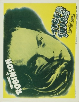 Tiger Shark movie poster (1932) t-shirt
