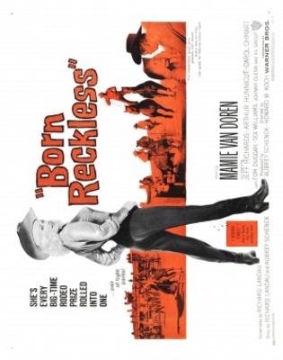 Born Reckless movie poster (1958) metal framed poster