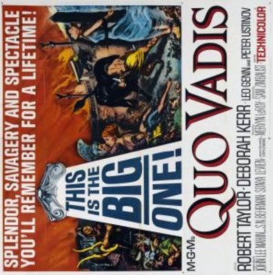 Quo Vadis movie poster (1951) wood print