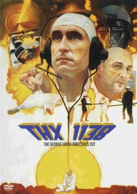 THX 1138 movie poster (1971) wood print