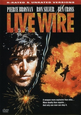Live Wire movie poster (1992) pillow