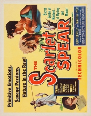 The Scarlet Spear movie poster (1954) mug