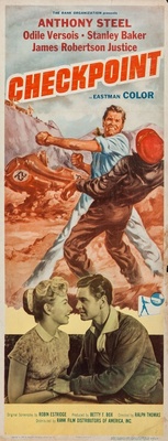 Checkpoint movie poster (1956) Stickers MOV_a9853974