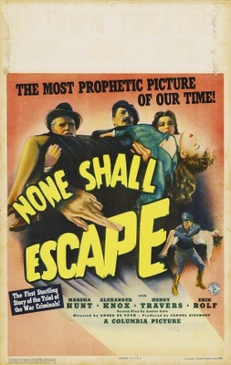 None Shall Escape movie poster (1944) Mouse Pad MOV_a985bbb7