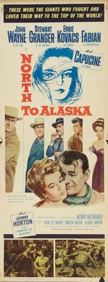 North to Alaska movie poster (1960) mouse pad