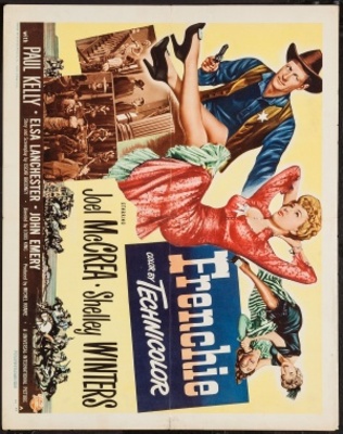 Frenchie movie poster (1950) wooden framed poster