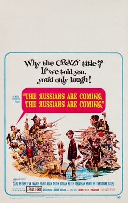 The Russians Are Coming, the Russians Are Coming movie poster (1966) wooden framed poster