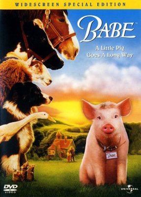Babe movie poster (1995) tote bag