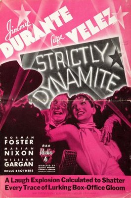 Strictly Dynamite movie poster (1934) poster with hanger